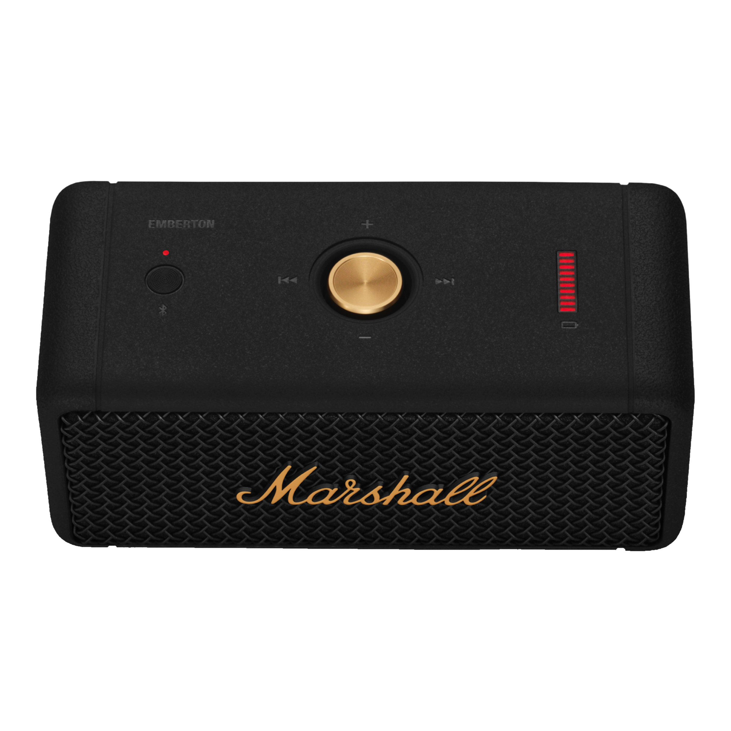 Marshall Emberton Ⅱブラック&ブラス Marshall Emberton II - Portable Bluetooth Speaker (Black & Brass